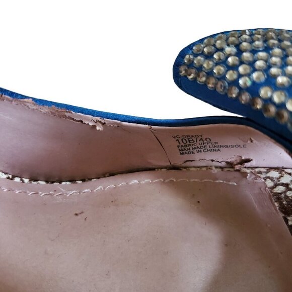 VINCE CAMUTO RHINESTONE HEELS SIZE 10 - Picture 8 of 13